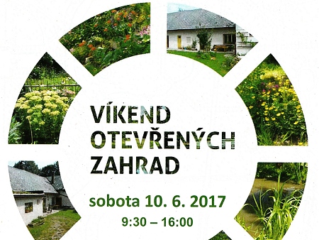 pozvnka na Vkend otevench zahrad